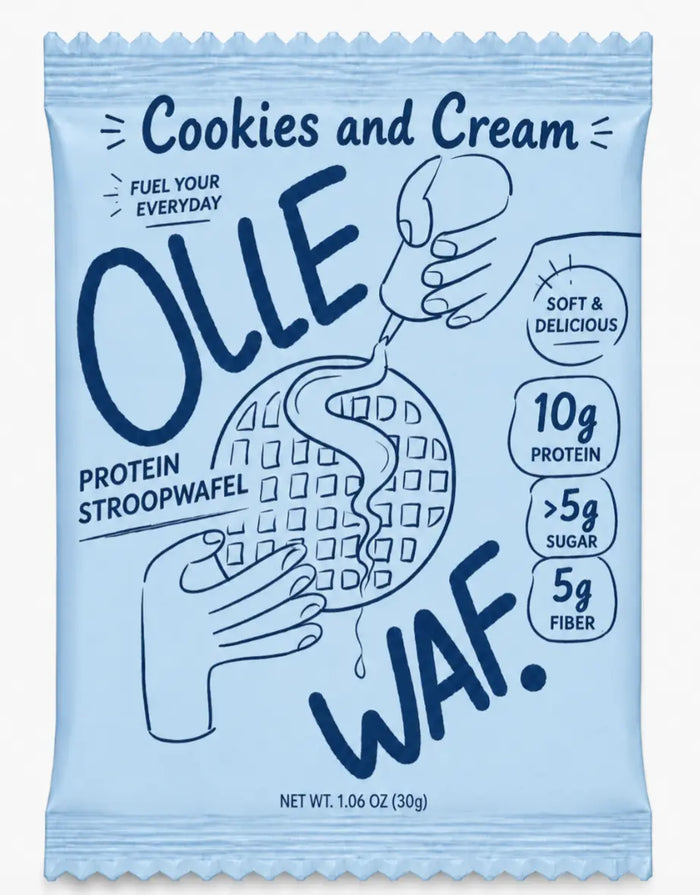 Cookies & Cream Protein Stroopwafel – 12 Pack